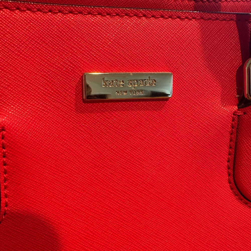 Kate Spade Vibrant Red Satchel - Picture 6 of 6